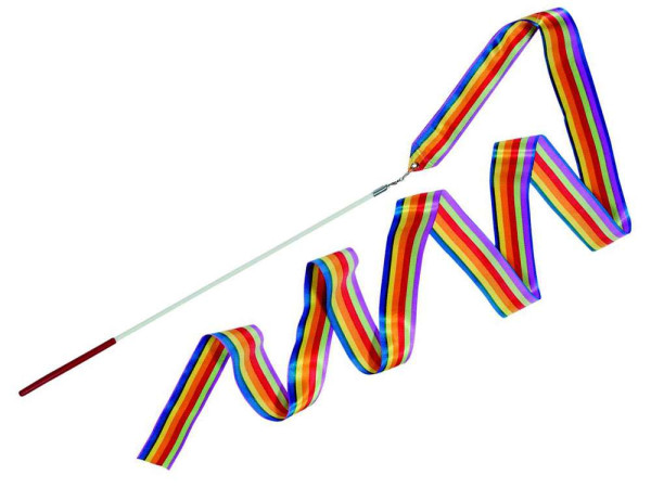 Gymnastikband Color, Regenbogen
