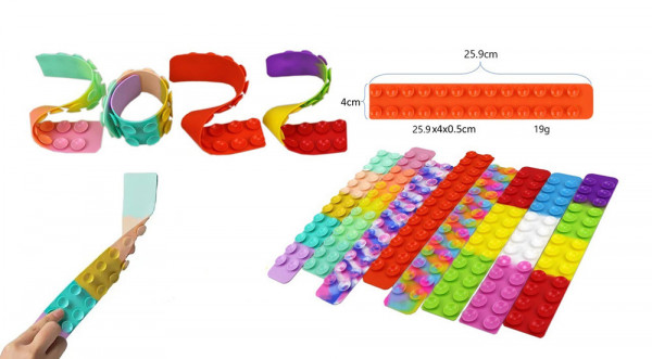 Noppi Saugnapf-Band - Silikon Fidget Band