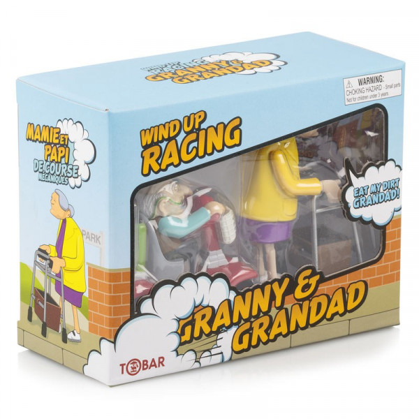 Racing Granny and Grandad - zum Aufziehen
