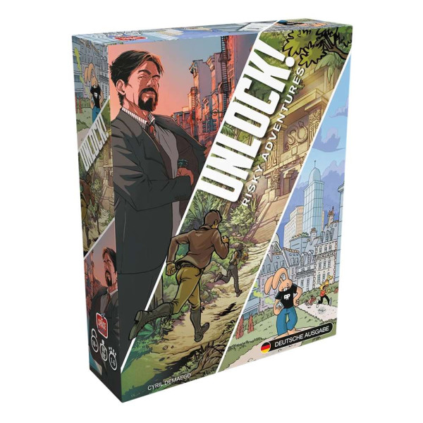 Unlock - Risky Adventures - 3 Spiele