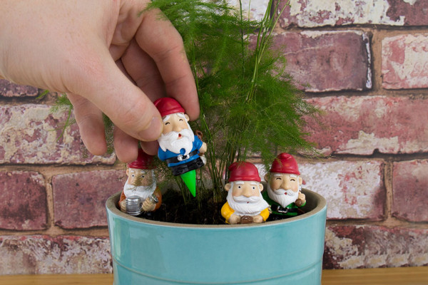 Mini Gartenzwerge für den Blumentopf