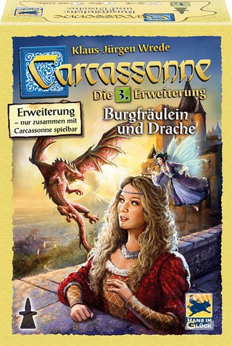 Carcassonne 3.Erweiterung - Burgfräulein und Drache
