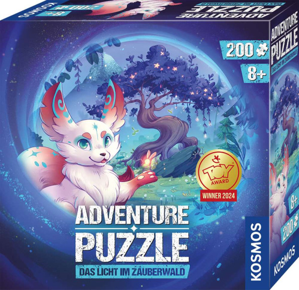 Adventure Puzzle - Das Licht im Zauberwald 200 Teile