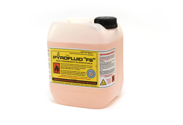 Fundgrube - Pyrofluid FS - 5 Liter - zum Feuerspucken - SAFEX - eigedrückter Kanister