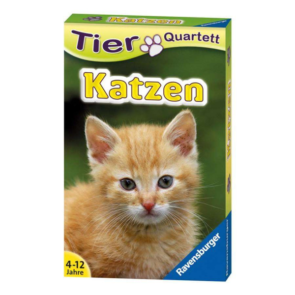Tier Quartett - Katzen