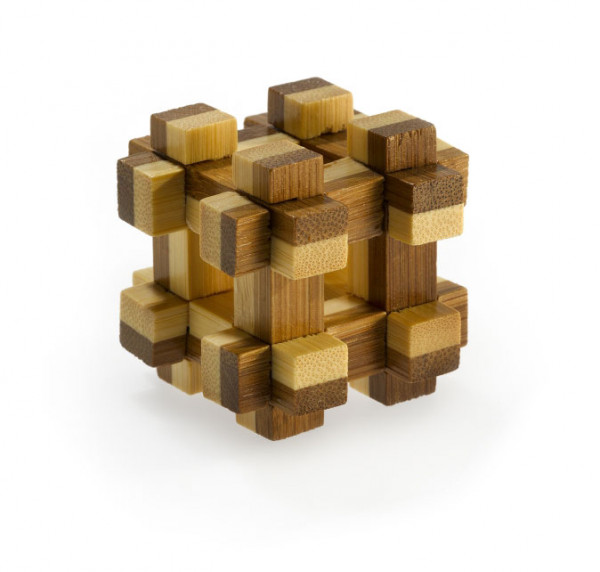 Bamboo Puzzle Prison House **** - Geduldspiel aus Bambusholz