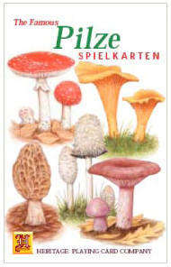 Heritage Spielkarten - Pilze