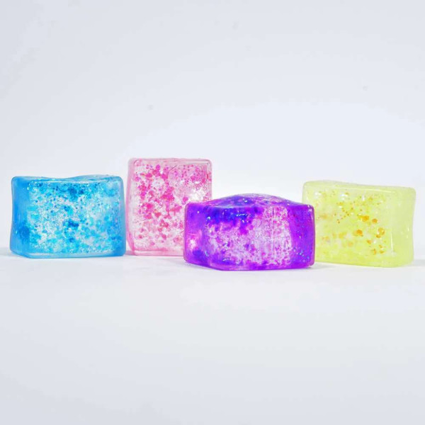 Maltose Würfel Glitzer - 4,8cm