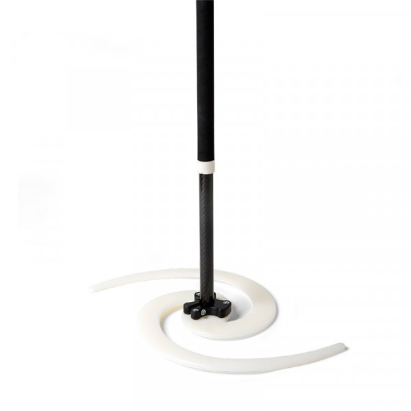 Flowbonacci Full Dragon Staff Original - 145cm - Salt & Pepper