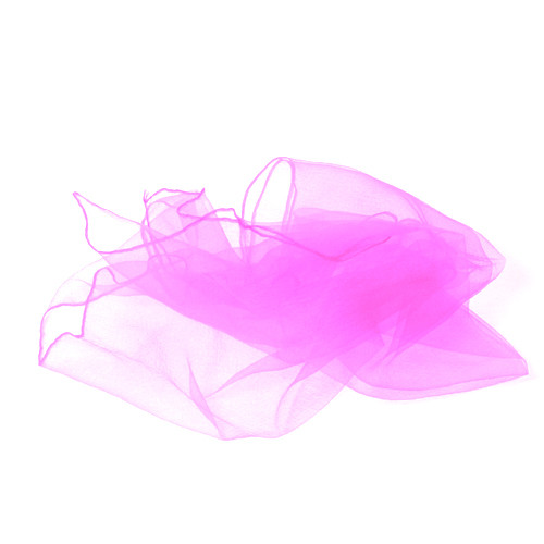 Set mit 12 pinken Jonglier-Tüchern 60x60cm