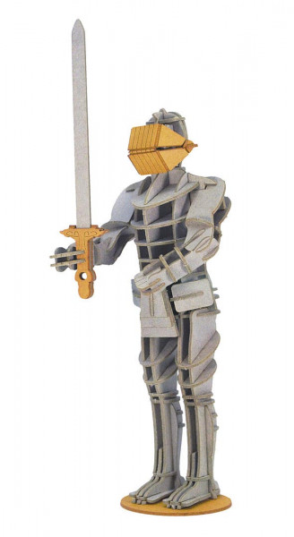 3D Papiermodell - Ritter