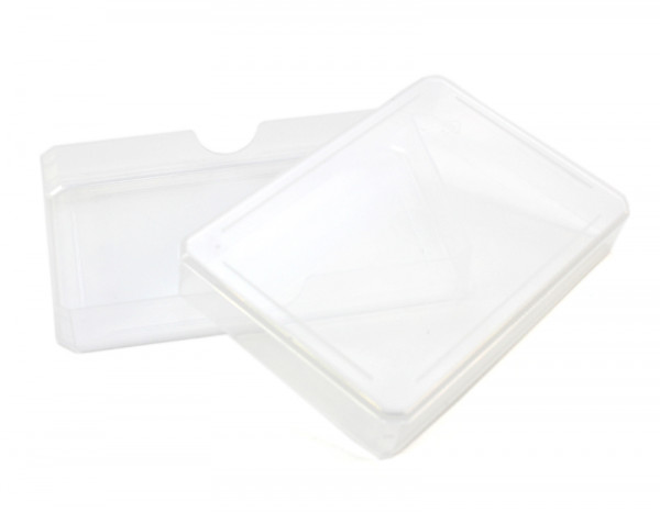 Leere Kunststoffschachtel für Jasskarten