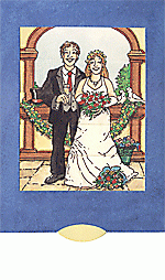 Lebende Karte Hochzeit