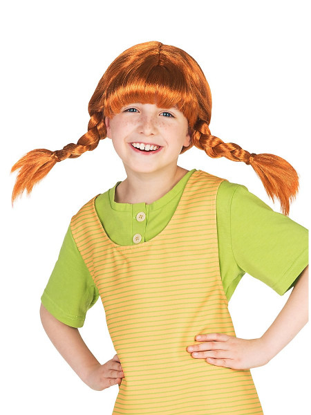 Pippi Langstrumpf Perücke für Kinder