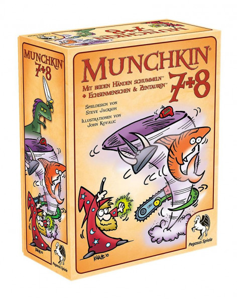 Munchkin 7 + 8 - Kartenspiel