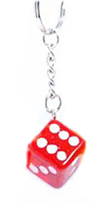 Schlüsselanhänger Würfel