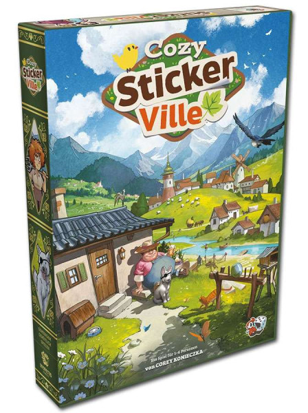 Cozy Stickerville - Spiel mit Stickern