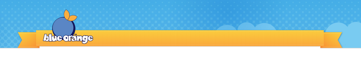 blue orange