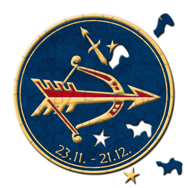 Curiosi Sternzeichen Puzzle - Schütze