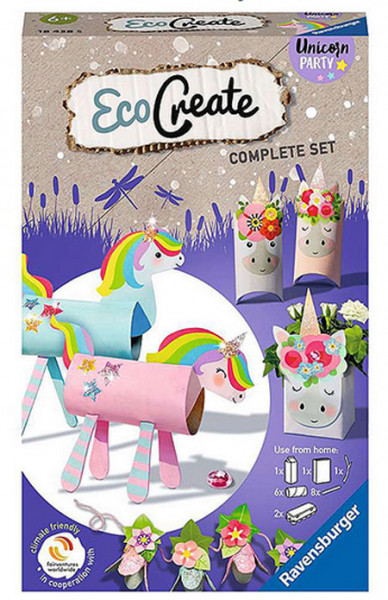 EcoCreate Bastelset - Unicorn Party