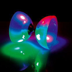 LED Diabolo Light Set mit Handstäben