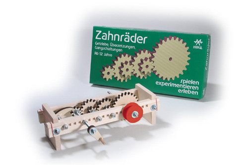 Zahnräder - Experimentierkasten