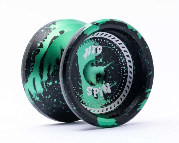 NeoSpin YoYo - Einsteiger-Set - Schwarz/Grün Acidwash