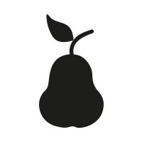 Ministempel Birne