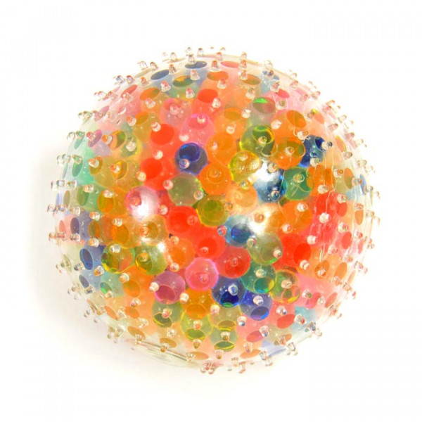 Flutschi-Ball XXL Rainbow mit bunten Wasserperlen