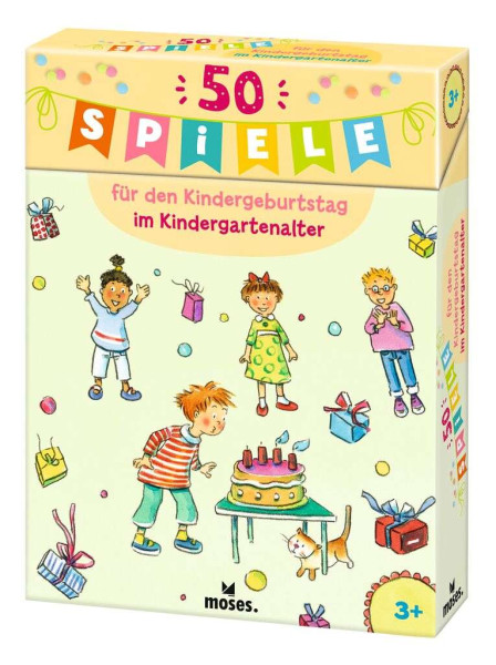50 Spiele für den Kindergeburtstag - Kindergartenalter
