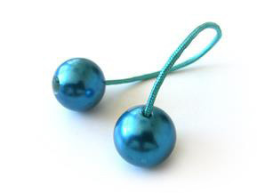 Bravo Finger Poi - Shiny turquoise