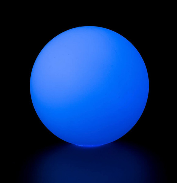 LED Jonglierball - 70 mm - blau