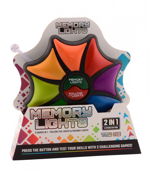 Memory-Spiel XL 2 Games in 1 - mit Licht und Sound