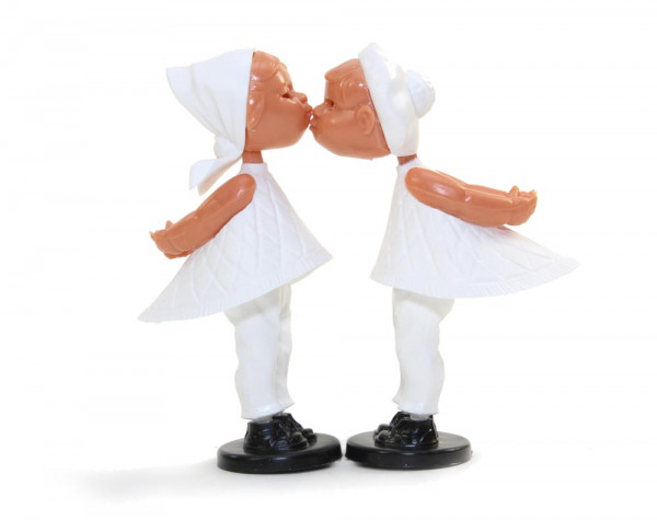 Kusspuppen - weiss, 8cm