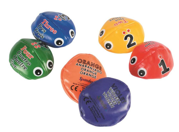 Spordas Käfer Beanbags - Set mit 6 Bällen