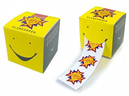 Freudenspender Klebeorden - Du bist super deluxe