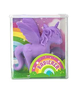 Radiergummi Einhorn - zufällige Auswahl