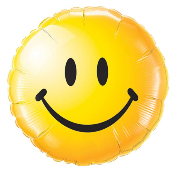 Folienballon Smiley - 46cm