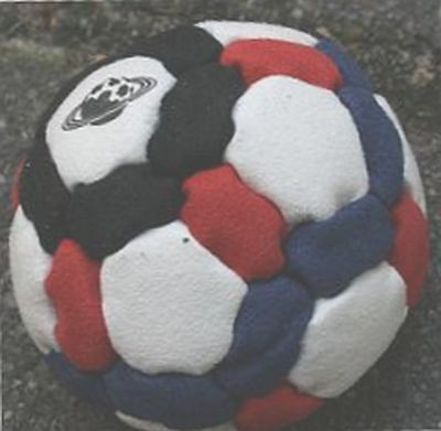 Footbag Mercury, weiss-rot-blau