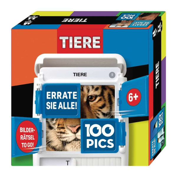 100 PICS Tiere - Kartenspiel