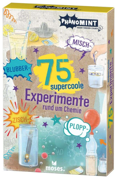 PhänoMINT - 75 Blubber-Zisch-Misch-Plopp-Experimente