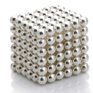 Magnete Zen Magnetkugeln-Set NeoCube 5mm - silber