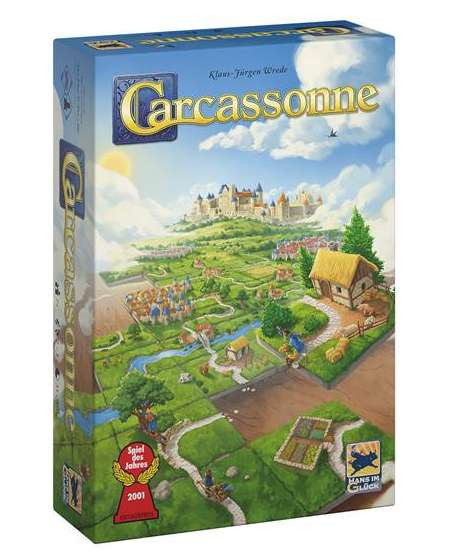 Carcassonne - Spiel des Jahres 2001 - inkl. 2 Mini-Erweiterungen