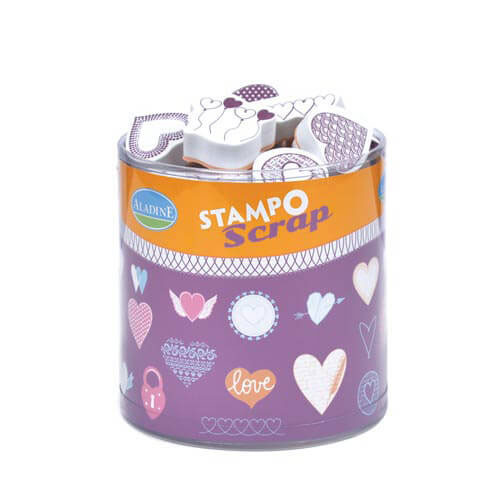 Stampo Scrap - Herzen Stempel