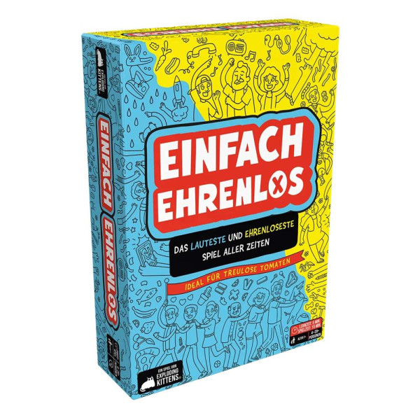 Einfach ehrenlos - verrücktes Partyspiel