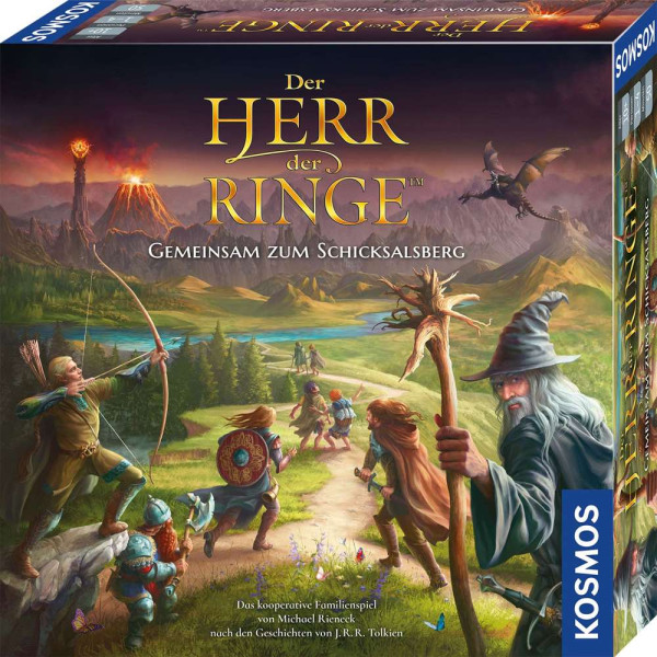 Herr der Ringe Spiel - Gemeinsam zum Schicksalsberg