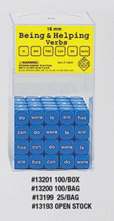 Würfel mit englischen Verben