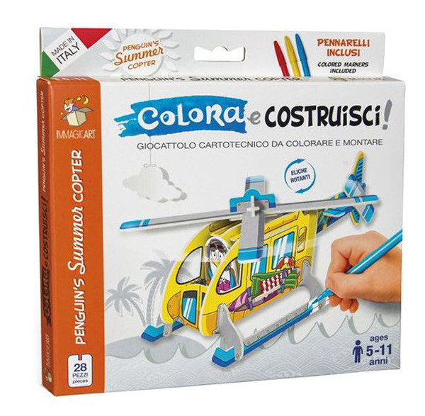 Malen und Bauen - Helikopter