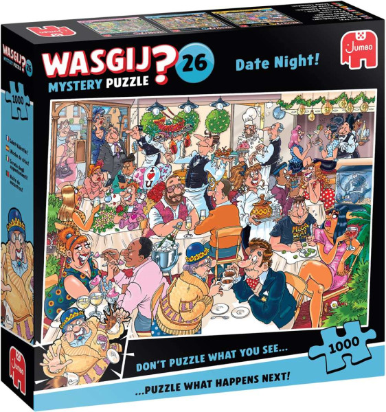 Wasgij Puzzle - Mystery - Date Night - 1000 Teile