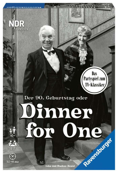 Fundgrube - Schachtel eingedrückt - Dinner for one - Spiele den Butler